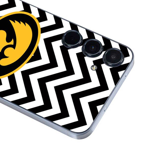 University of Iowa Hawkeyes Chevron Print Galaxy A35 5G Skin